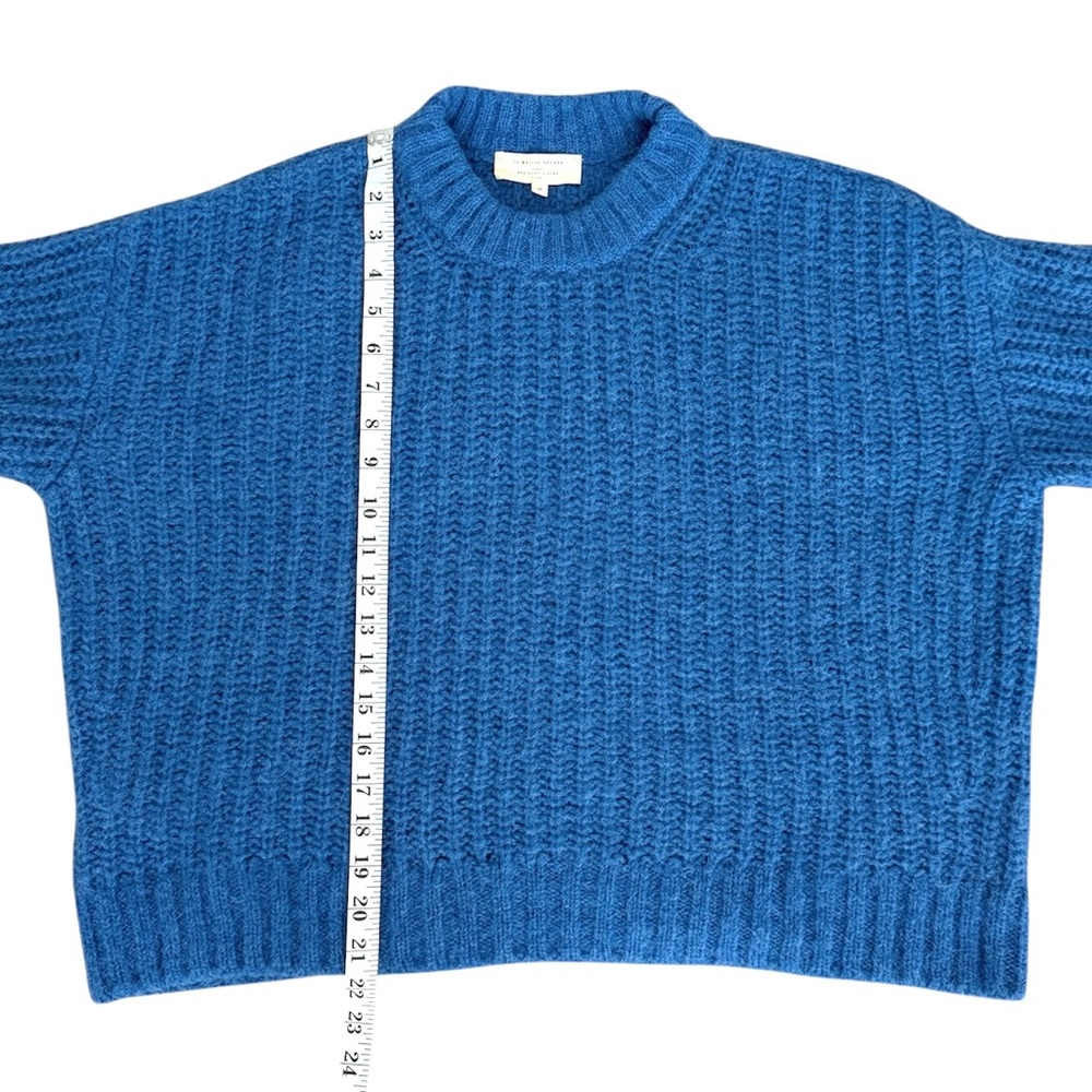 Sézane Jose Blue Jumper Sweater Sz M - Picture 12 of 12